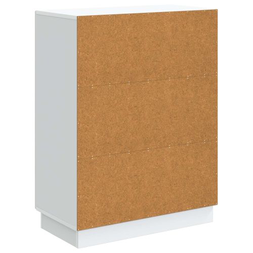 Служебен шкаф Бяло 66 x 34,5 x 87 см Инженерна дървесина