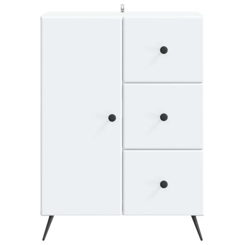Служебен шкаф Бяло 66 x 34,5 x 90 см Инженерна дървесина