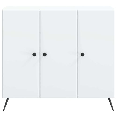 Служебен шкаф Бяло 89 x 34,5 x 80 см Инженерна дървесина