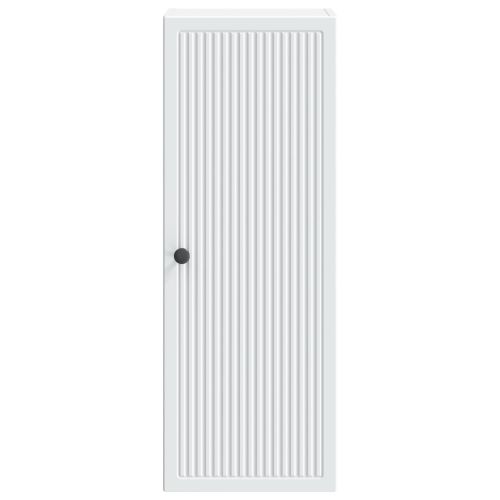Стенно шкафче Бяло 33 x 34,5 x 90 см Инженерна дървесина