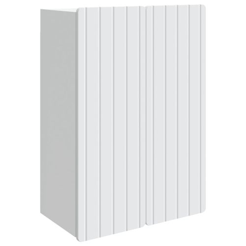 Стенно шкафче Бяло 66 x 34,5 x 92 см Инженерна дървесина