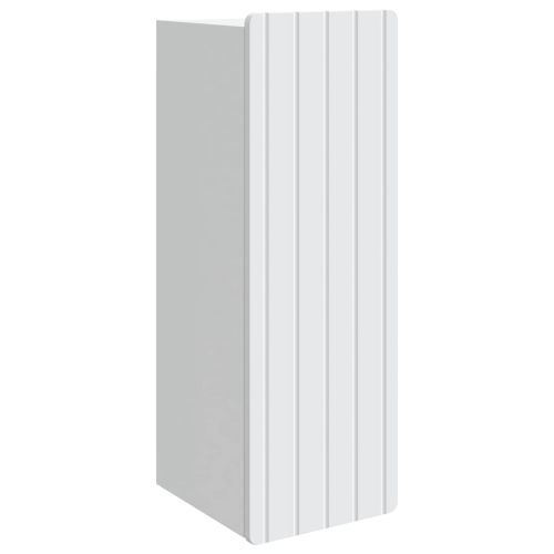 Стенно шкафче Бяло 33 x 34,5 x 94 см Инженерна дървесина