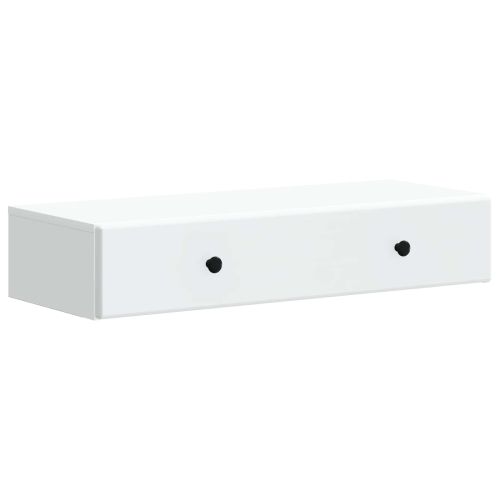 Стенен страничен масичка Бяло 87,5 x 34,5 x 17 см