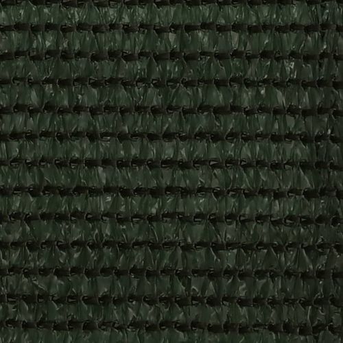 Балконски параван, тъмнозелен, 120x500 см, HDPE