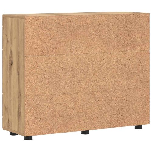 Дървен шкаф Дъб 88,5 x 30,5 x 73 см Инженерно дърво