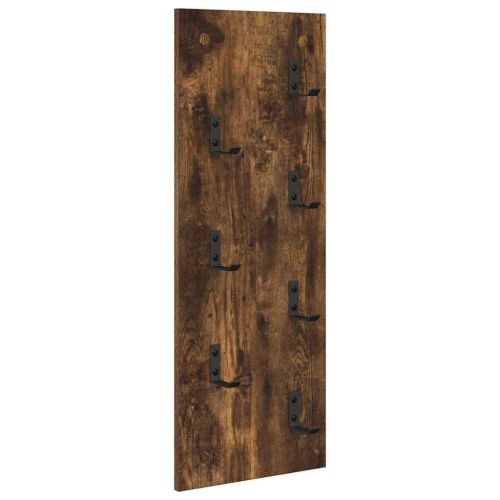 Стенен закачалка за палта Димян дъб 30 x 1,5 x 80 см