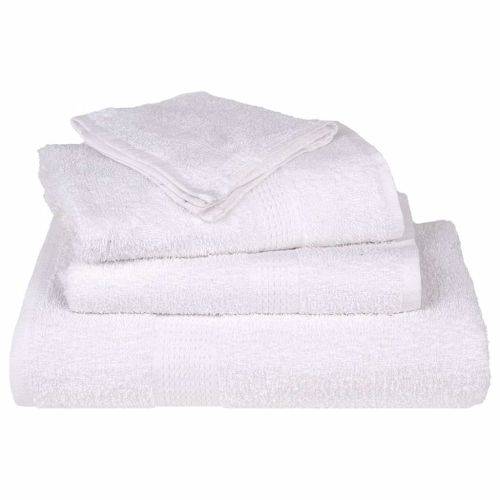 Кърпи за баня FROGN 2 бр. Бели 100x150 см 360 г/м²