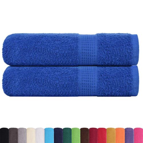 Кърпи за душ FROGN 2 бр. сини 70x140 см 360 г/м²