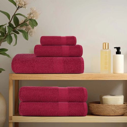 Кърпи за гости FROGN 2 бр. бордо 30x50 см 360 г/м²