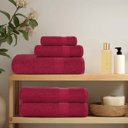 Кърпи за ръце FROGN 2 бр. бордо 50x100 см 360 г/м²