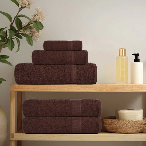 Кърпи за пране FROGN 2 бр. Кафяви 30x30 см 360 г/м²
