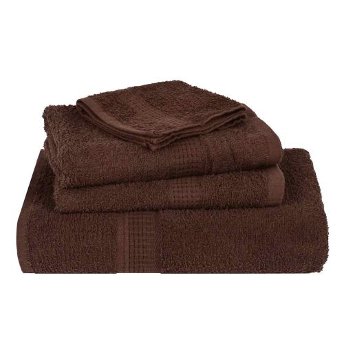 Кърпи за пране FROGN 2 бр. Кафяви 30x30 см 360 г/м²