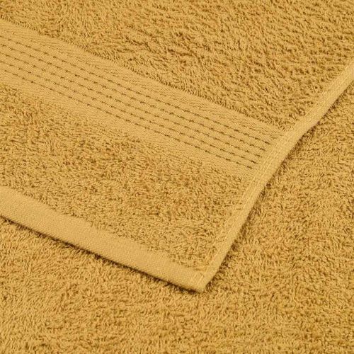Кърпи за баня FROGN 4 бр. Златисти 30x30 см 360 г/м²