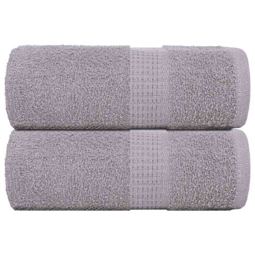 Кърпи за гости FROGN 2 бр. сиви 30x50 см 360 г/м²