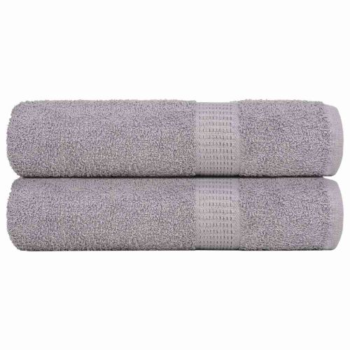 Кърпи за душ FROGN 2 бр. сиви 70x140 см 360 г/м²