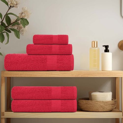 Кърпи за пране FROGN 4 бр. Червени 30x30 см 360 г/м²