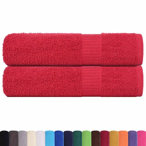 Кърпи за душ FROGN 2 бр. червени 70x140 см 360 г/м²