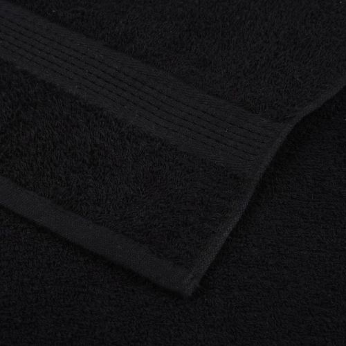 Кърпи за ръце FROGN 4 бр. Черни 50x100 см 360 г/м²