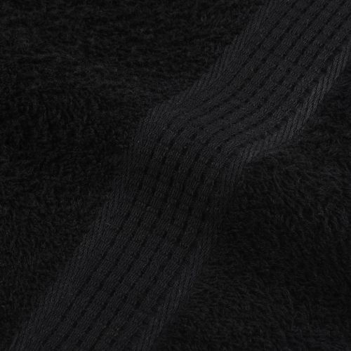 Кърпи за душ FROGN 2 бр. Черни 70x140 см 360 г/м²