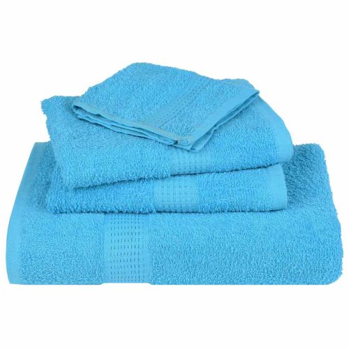 Кърпи за пране FROGN 4 бр. Тюркоазени 30x30 см 360 г/м²