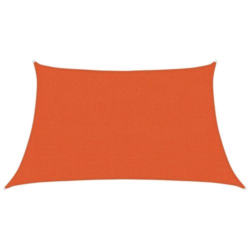 Сенник за платно 160 г/м² трапецовиден оранжев 3/4x2 м HDPE