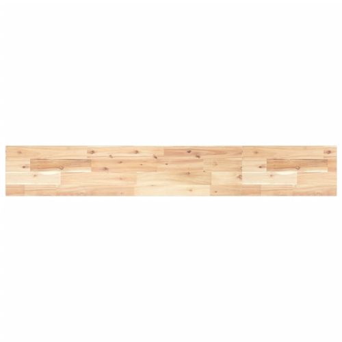 Плаващ рафт 160x20x2 см, необработен масив, акация