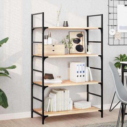 Плаващи рафтове, 3 бр., 80x40x2 см, необработена масивна дървесина, акация