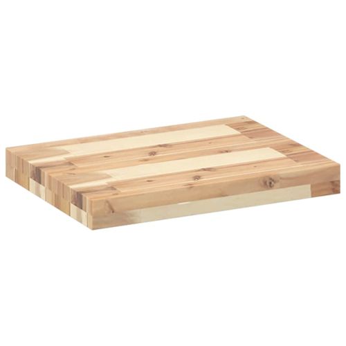 Плаващ рафт 40x30x4 см, необработен масив, акация