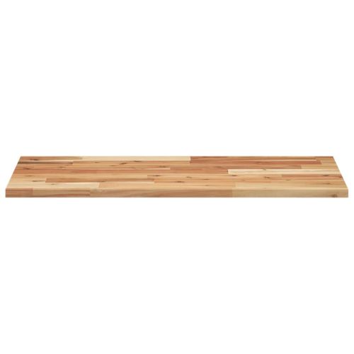 Плаващи рафтове, 3 бр., 100x40x2 см, маслено обработени, масивна дървесина, акация