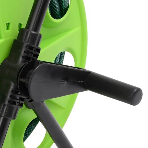 Зелена количка за маркуч с комплект фитинги за маркуч 0,5 50 м PVC