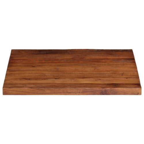 Плот за маса 90x90x2,5 см, квадратен, масивна регенерирана дървесина