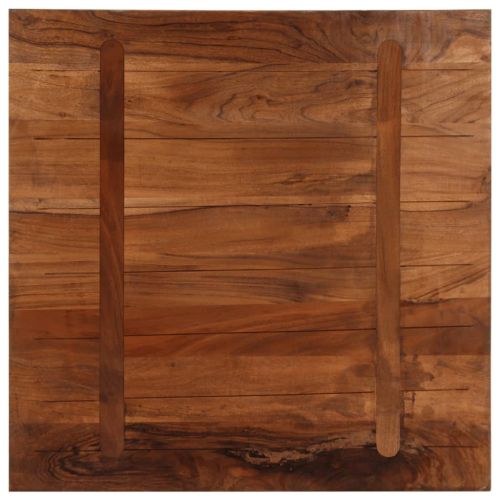Плот за маса 90x90x2,5 см, квадратен, масивна регенерирана дървесина