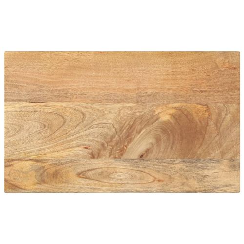 Плот за маса 50x20x3,8 см, правоъгълен, масивна дървесина, цвят манго