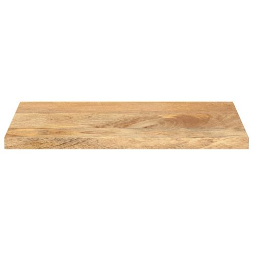 Плот за маса 50x20x3,8 см, правоъгълен, масивна дървесина, цвят манго
