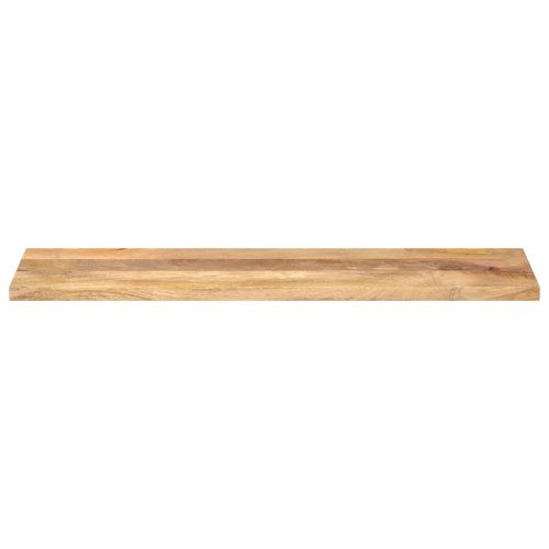 Плот за маса 100x20x3,8 см, правоъгълен, масивна дървесина, цвят манго