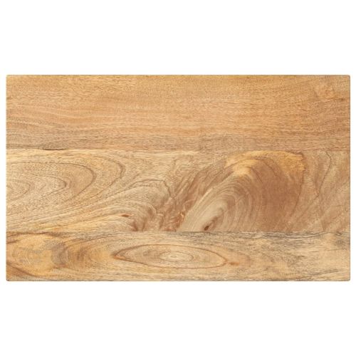 Плот за маса 60x30x3,8 см, правоъгълен, масивна дървесина, цвят манго