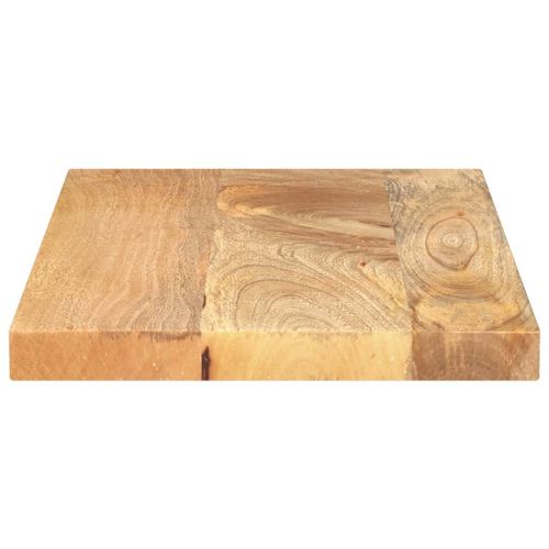Плот за маса 60x30x3,8 см, правоъгълен, масивна дървесина, цвят манго