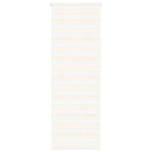 Зебра щора, мрамор, бежова, 80x230 см, ширина на плата 75,9 см, полиестер