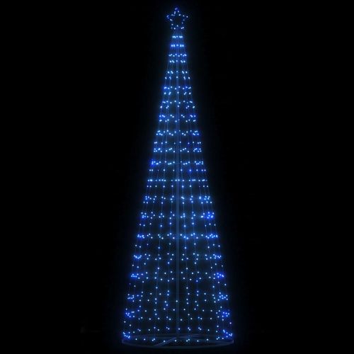 LED коледна елха 550 светодиода синя 300 см