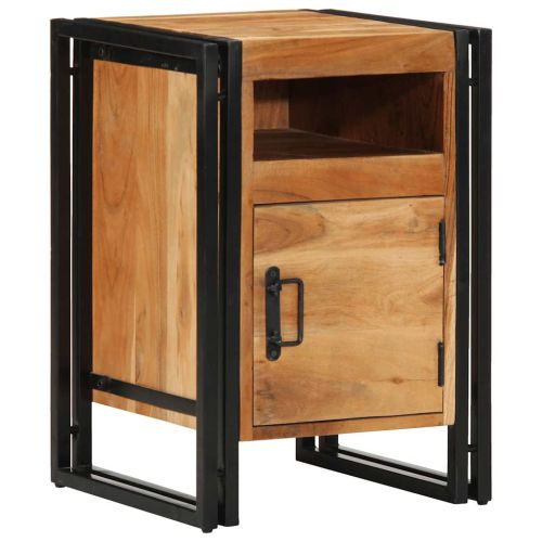 Нощно шкафче 40x40x59 см, масивна акация