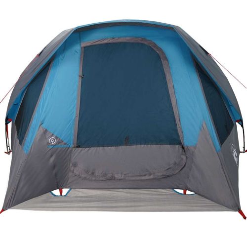 Семейна палатка-кабина за 6 души, синя, водоустойчива