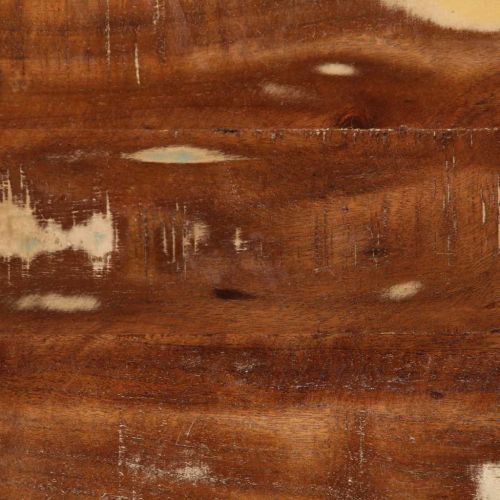Стенен ТВ шкаф 100x32x25 см, масивна дървесина, регенерирана