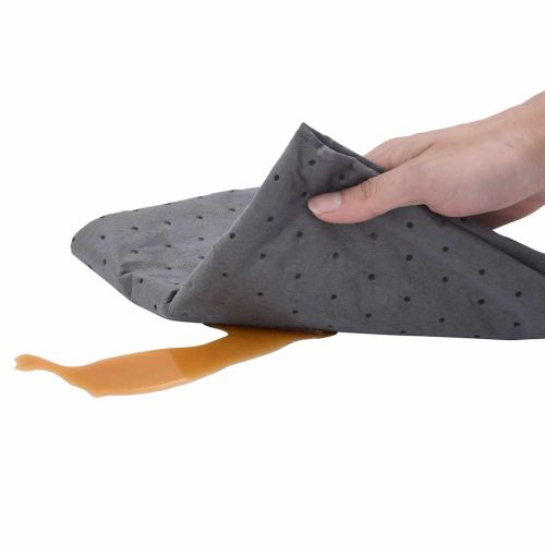 Подложка за абсорбиране на масла, сива, 40x1000 см