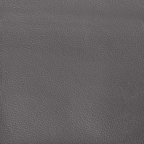 Двуместен диван, сив, 180x81x84 см, изкуствена кожа