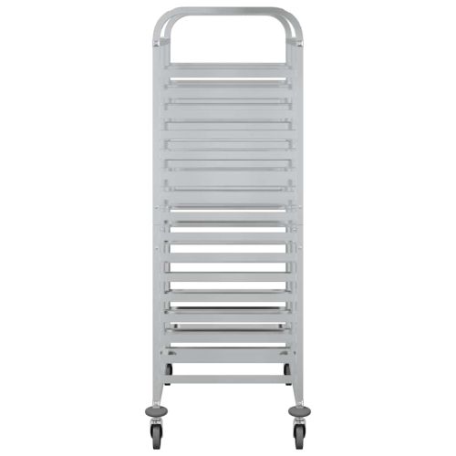 Количка за тави с 32 GN контейнера 75x55x162,5 см неръждаема стомана