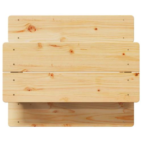 Детска маса с пейки IRUN 90x79,5x50 см Масивно дърво
