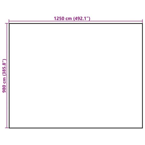 Брезент за купа сено 9,8x12,5 м 140 г/м² полипропилен
