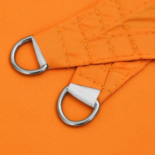 Сенник за слънце, платно, оранжев, 7x5x5 м, 100% полиестер, оксфорд