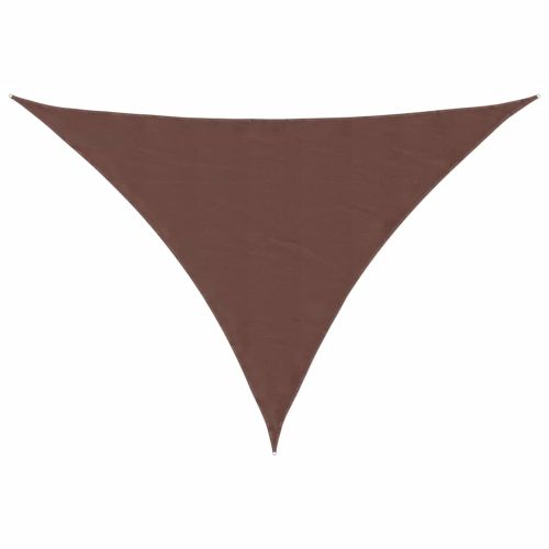 Сенник за слънце, платно, кафяв, 7x5x5 м, 100% полиестер, оксфорд