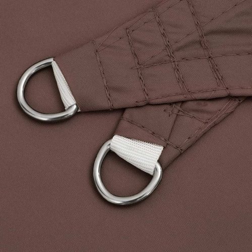 Сенник за слънце, платно, кафяв, 7x5x5 м, 100% полиестер, оксфорд